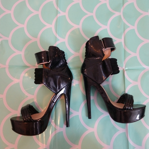7-inch stiletto dancer heels, gently used, size 8.5 by Bumper. - Picture 3 of 12